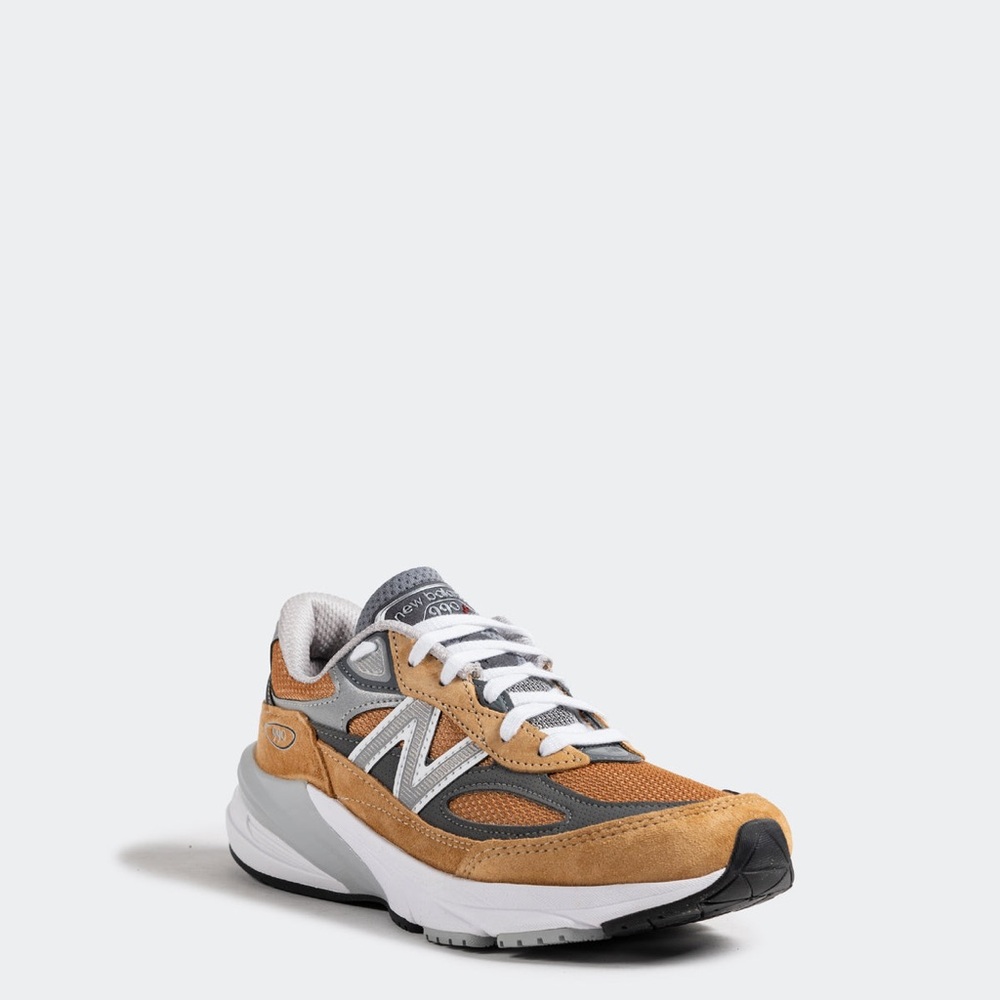 UNISEX NEW BALANCE MADE IN USA 990V6 SHOES WORKWEAR WITH GREY